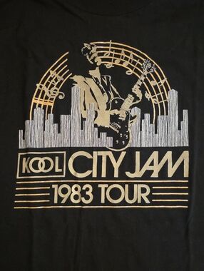 VINTAGE, CLASSIC! City Jam By KOOL. 1983 Womens Medium Sleevless Top